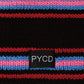 PYCD STRIPE BEANIE (PINK) [Worn By Jhope]