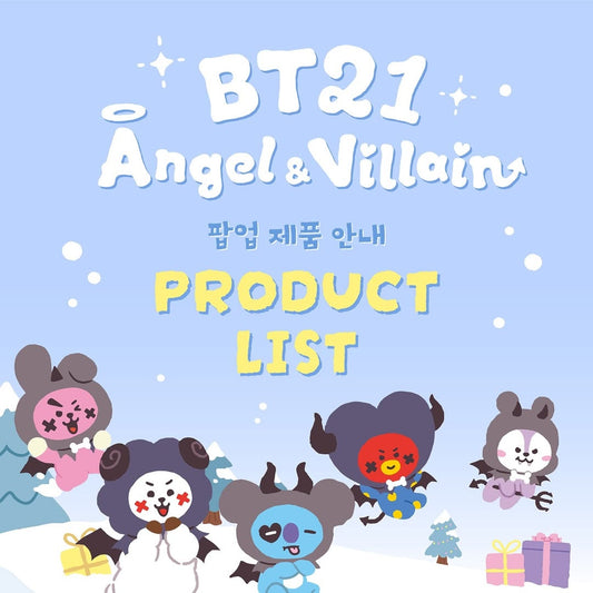 Bt21 Angel And Villain Merch