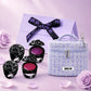 Anna Sui Ring Loose (Choose 1 of 4 types) tweed mini vanity pouch
