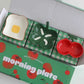 Tabldot Morning Plate 3-Piece Gift Set, Small Bowls, Fruit & Vegetable Shaped Housewarming Gift
