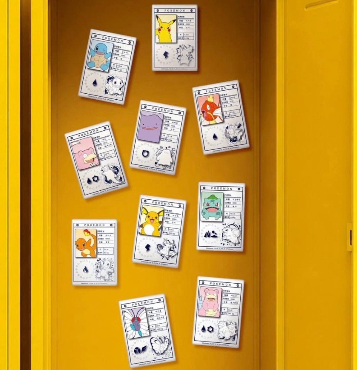 Loteria 20th anniversary Pokemon Random Magnet