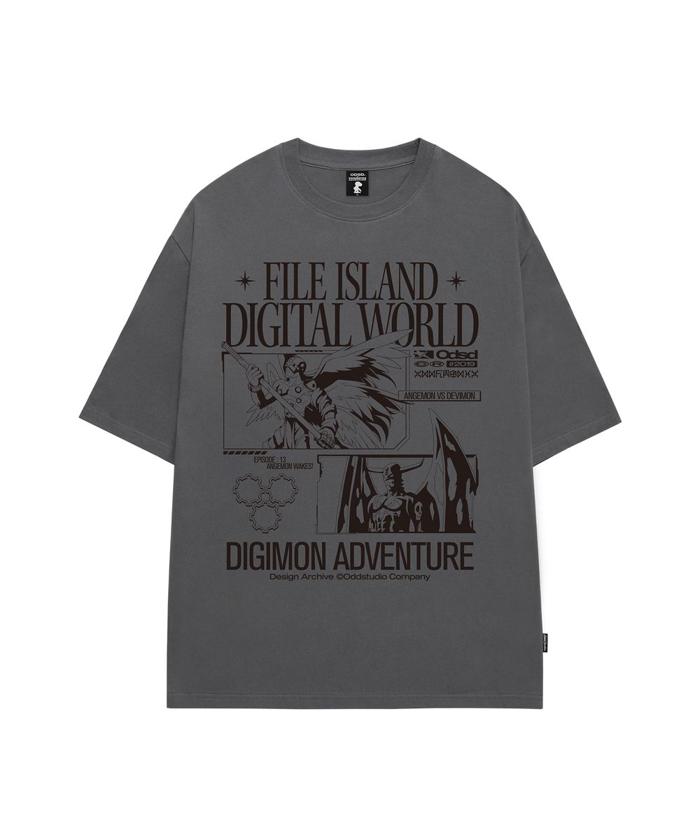 [Digimon Adventure] Angemon&Devimon Overfit T-shirt