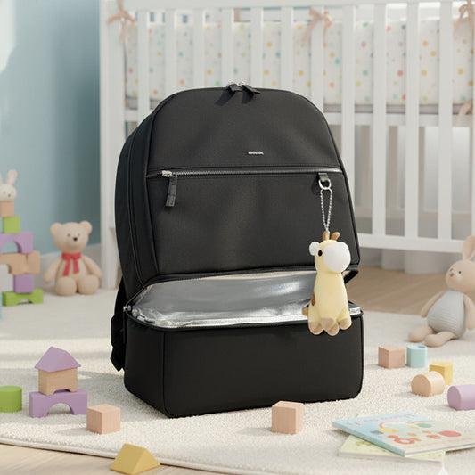 Bebeseul 2-in-1 Insulated Baby Diaper Bag Backpack