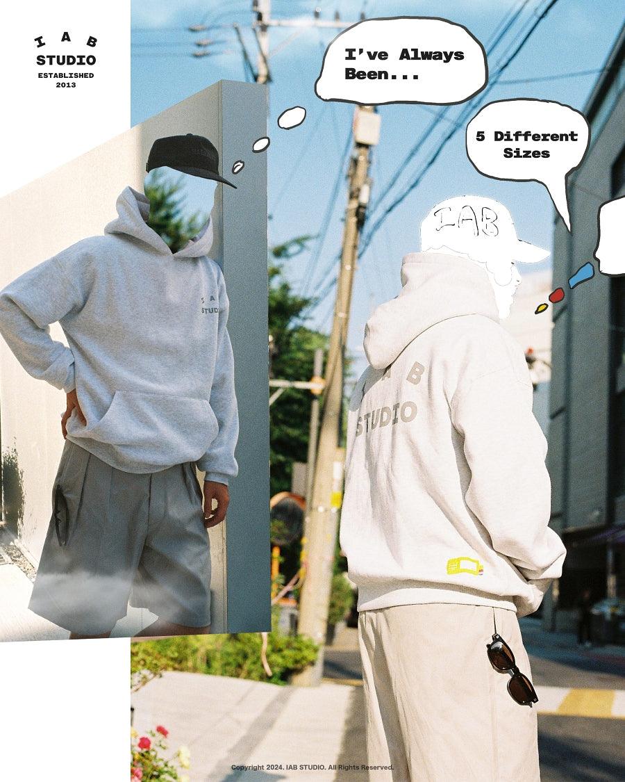 IAB STUDIO 24’ Light Gray Hoodie (GRAY)’