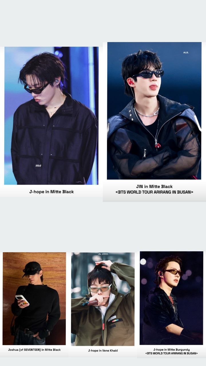 Lemok Sunglass wore by BTS & Seventeen