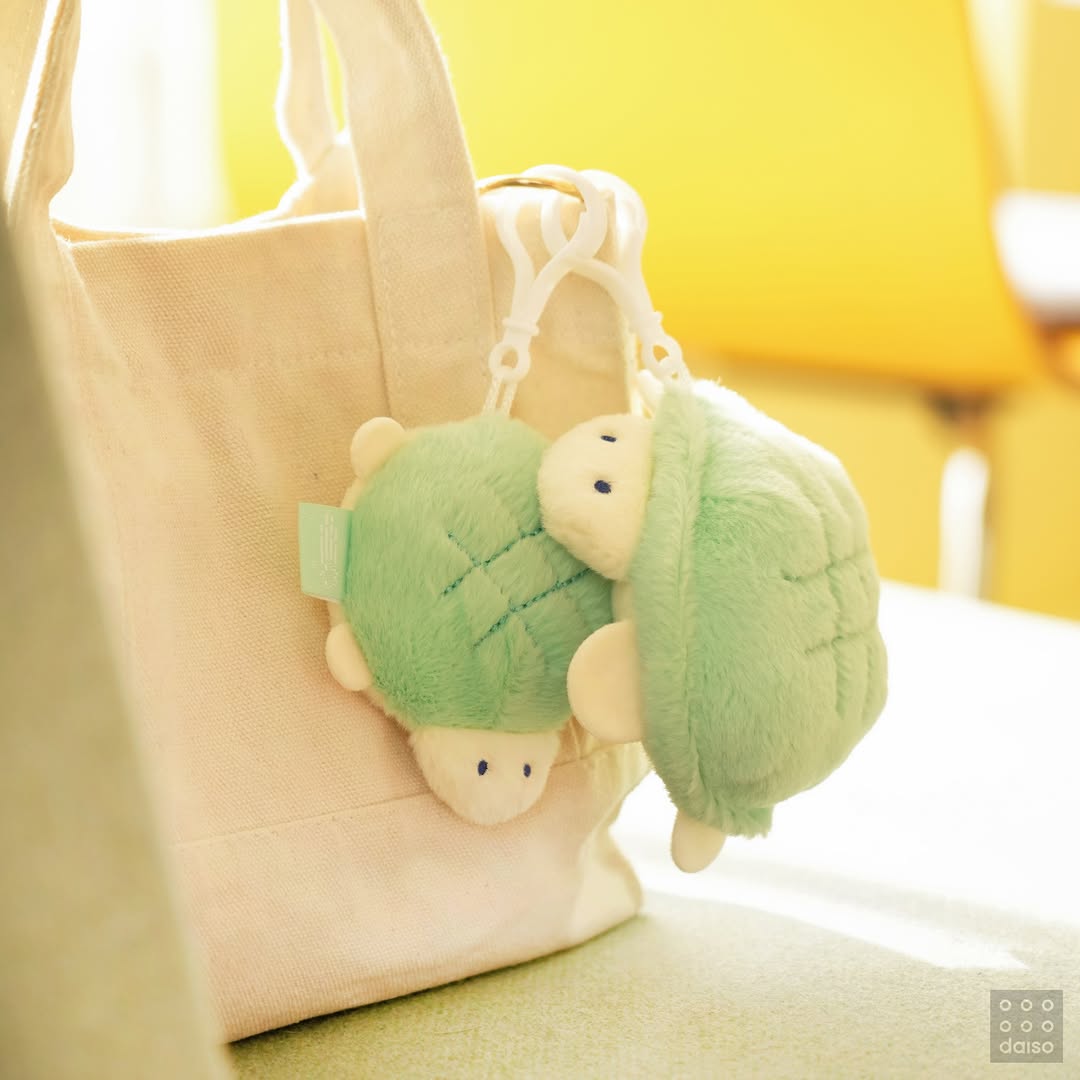 Daiso Turtle Keyring