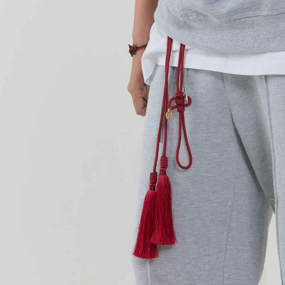 Leesle Earlobe Knot Tassel Belt (Used by BTS members)