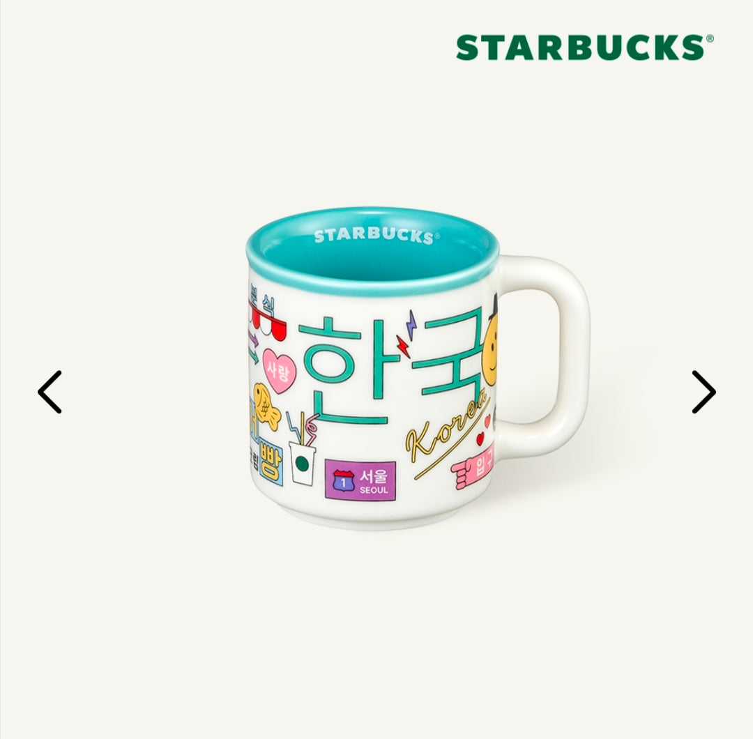 Starbucks Hangeul Mug Launch