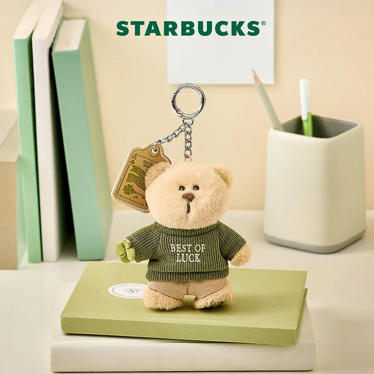 Best of Luck Knit Bearista Keychain