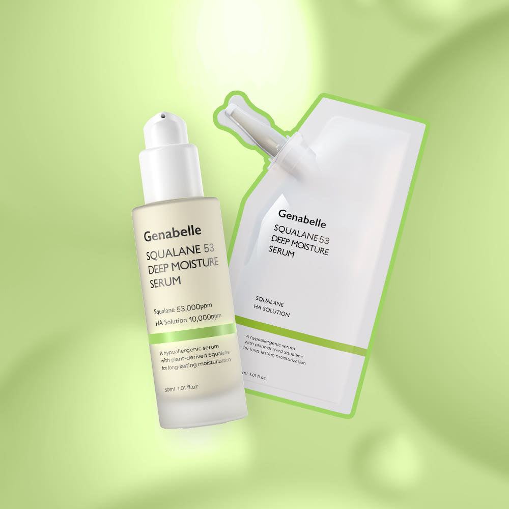 Genabelle Squalane 53 Deep Moisture Deep Hydrating Trouble Soothing Serum 30+30ml