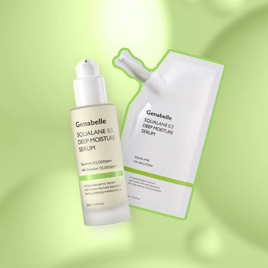 Genabelle Squalane 53 Deep Moisture Deep Hydrating Trouble Soothing Serum 30+30ml