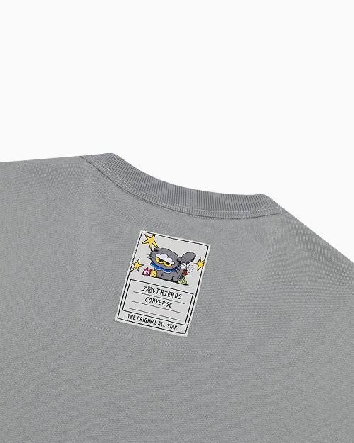 Converse x Zo&friends Crew Neck Top Classic Gray