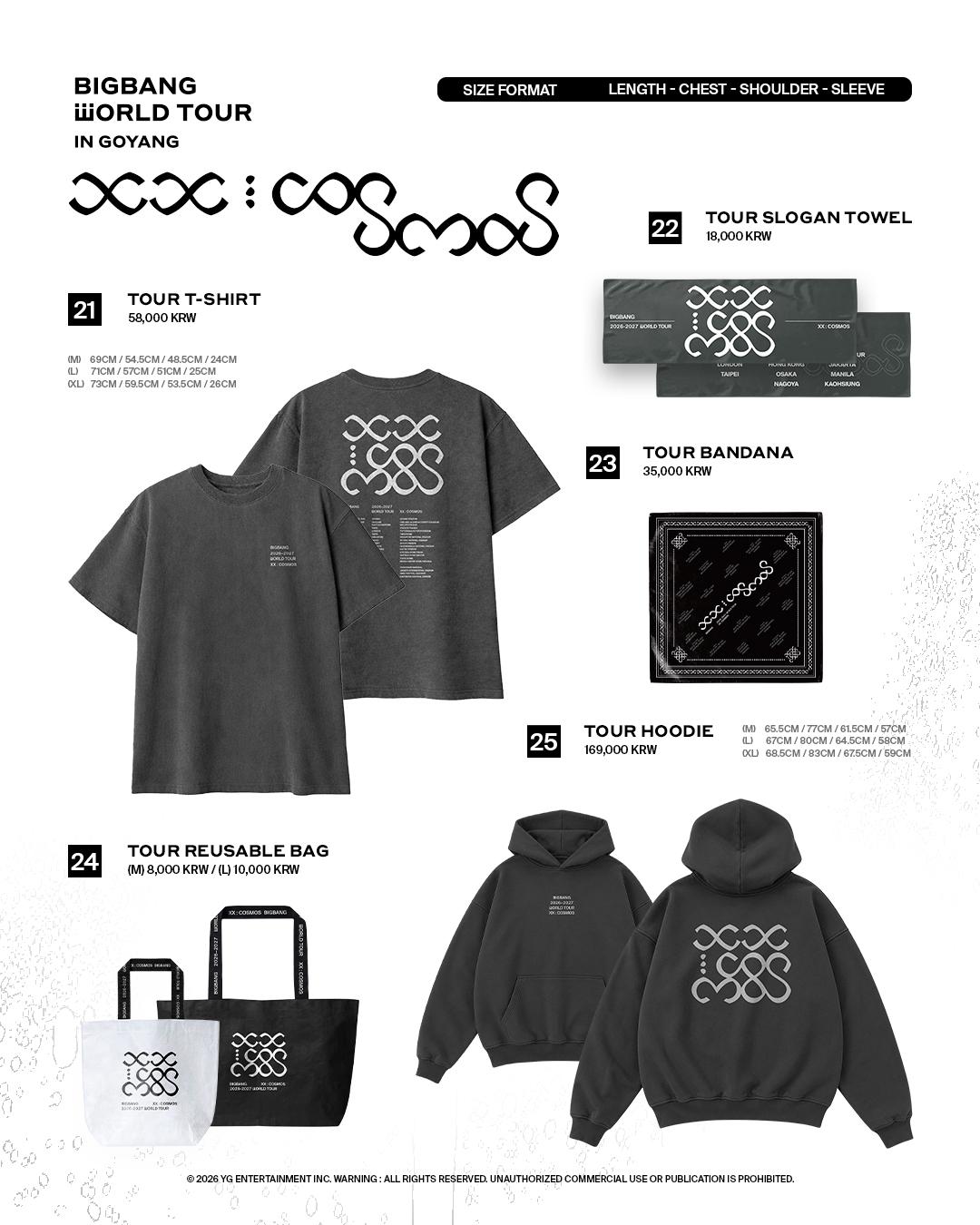 Bigbang World Tour Merch part 2