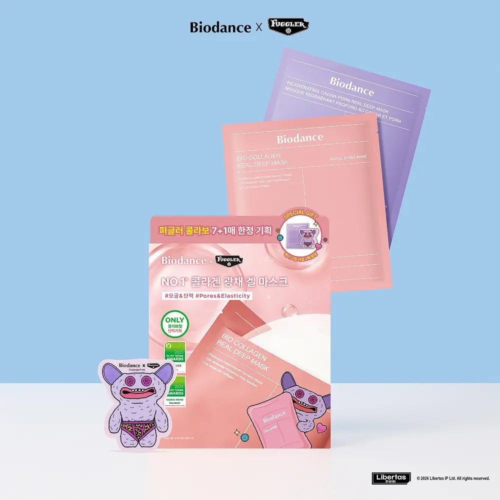 Biodance 生物胶原蛋白深层滋养面膜 4片装