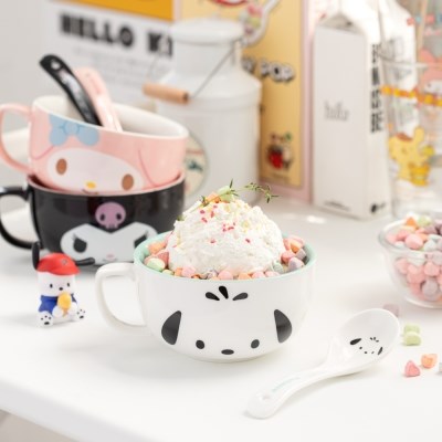 [Sanrio] Cereal Bowl Spoon Set