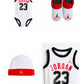 Nike Kids Jordan Baby Bodysuit Set Hat + Socks (for ~ 6 months baby)