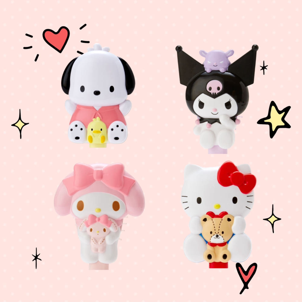 Sanrio 3D Portable Hairbrush