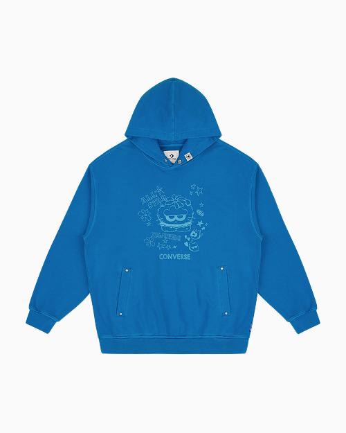 Converse x Zo&friends Zip up Hoodie Indigo