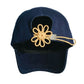 [Korean Celebrity Pick] DENIM FLOWER KNOT CAP