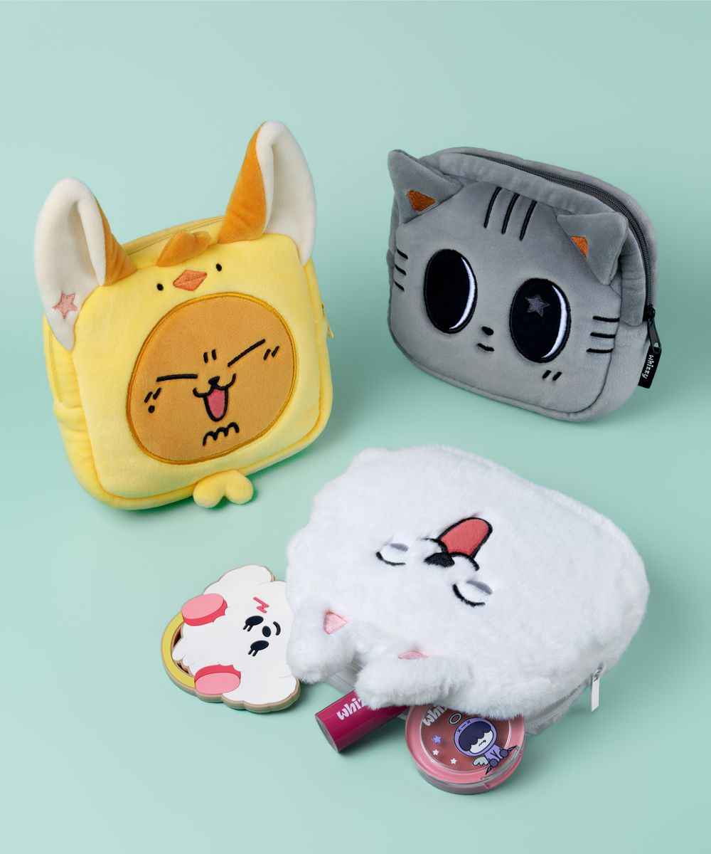 Whizzy x PPULBATU Square Face Pouch | Kgifts.shop