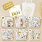 Ikii childbirth gift set of 12 pieces (Gift Box + Shopping Bag)