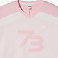 <Worn by Han So-hee> FILA Mesh jersey rugby long-sleeved T-shirt