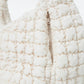 Oversized quilted crossbody bag