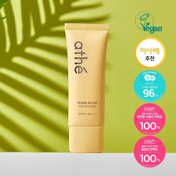 [Athe] VEGAN RELIEF SUN ESSENCE SPF50+PA++++