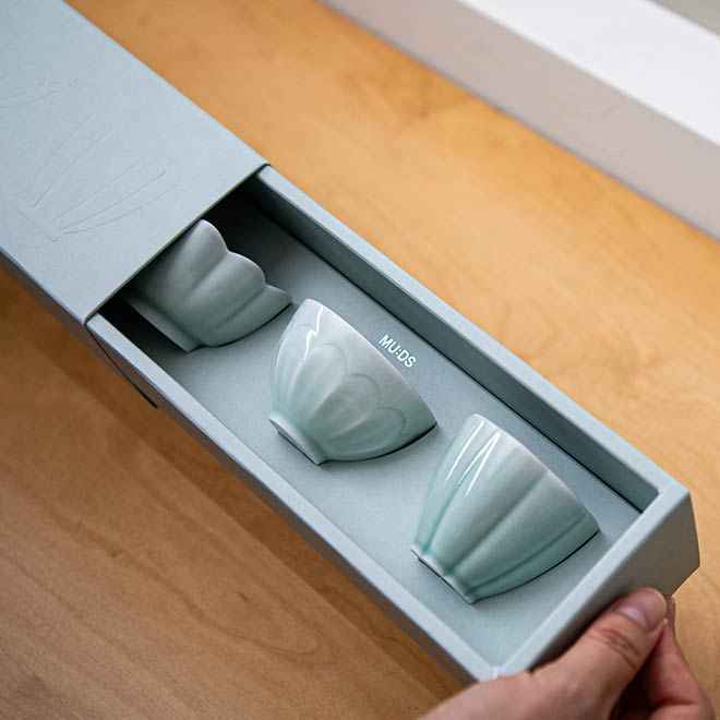 MU:DS Celadon cup set (+Munch's Bag)