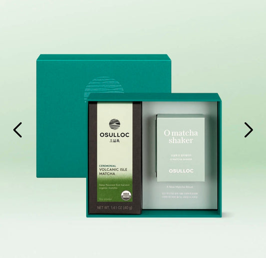 Osulloc Premium Matcha & Shaker Gift Set