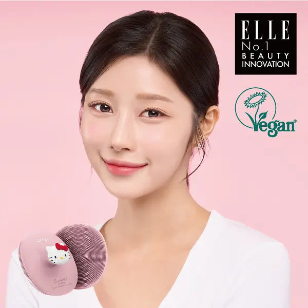 Geske Sanrio Hello Kitty Sonic Facial Brush 3 in 1 (grip)