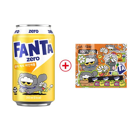Fanta Zo& Friends Edition Sticker Only (No Drink)
