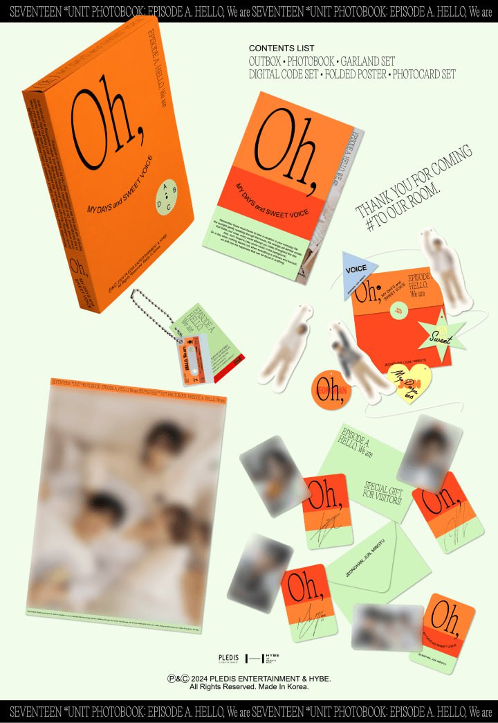 Seventeen Unit Photobook Episode A & B [Pre Order]