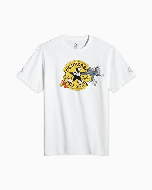 Tom & Jerry Graphic T-shirt White