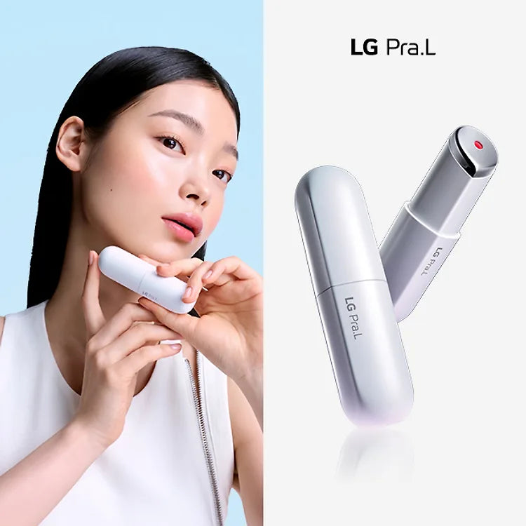LG Pra.L Makeup-Enhancing Device Galvanic Booster [Free Keyring]