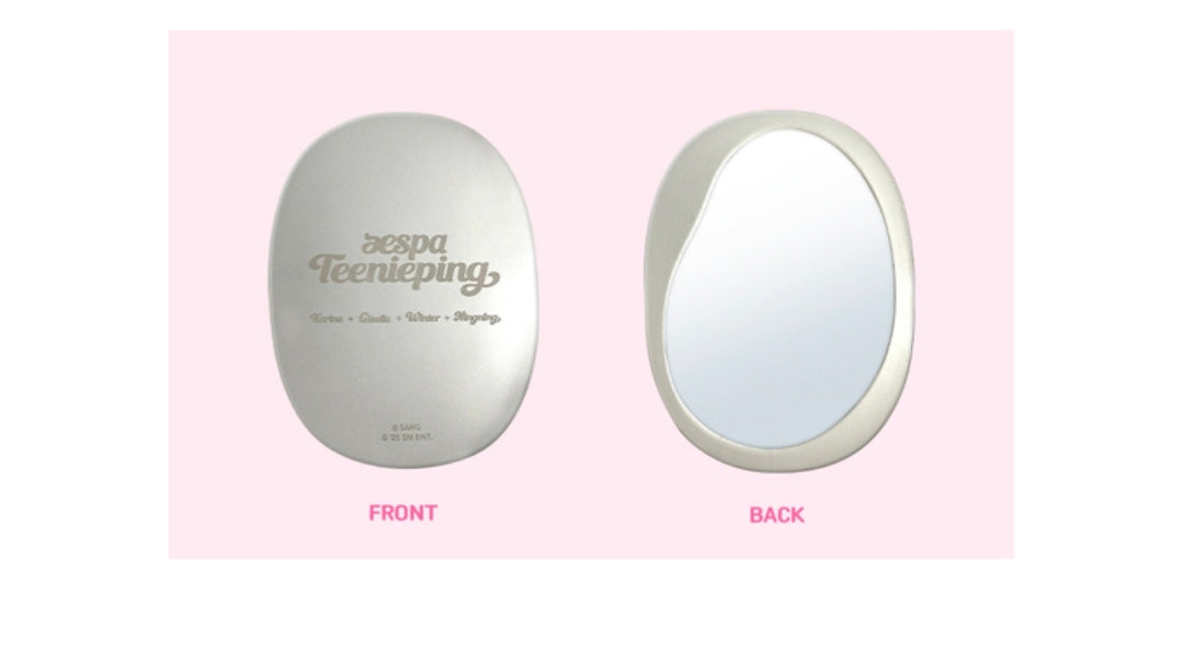 Teenieping x Aespa Mirror Pouch Keyring Set [Pre Order]