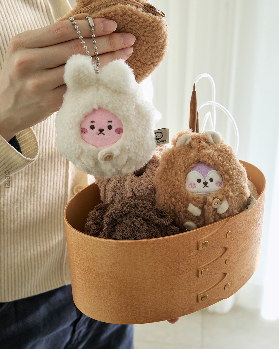 BT21 Doll Keychain Made By Rj