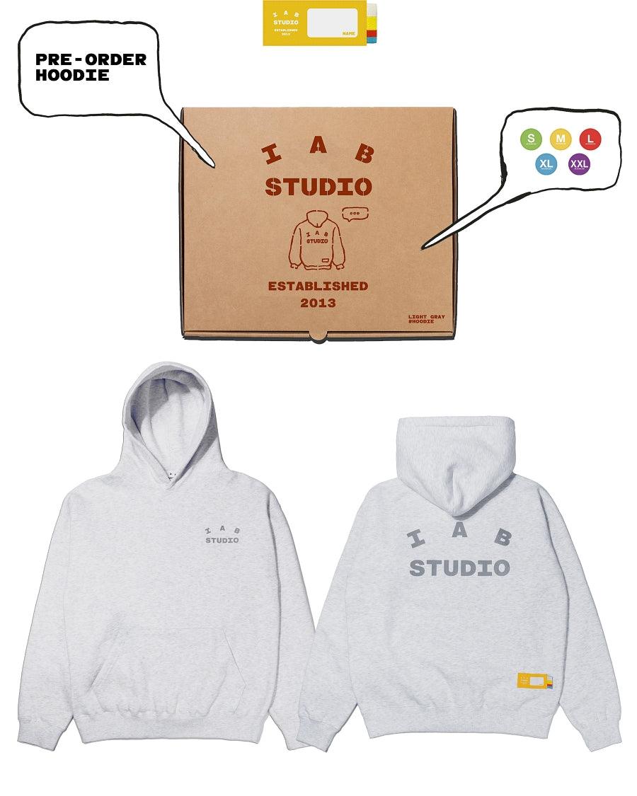 IAB STUDIO 24’ Light Gray Hoodie (GRAY)’