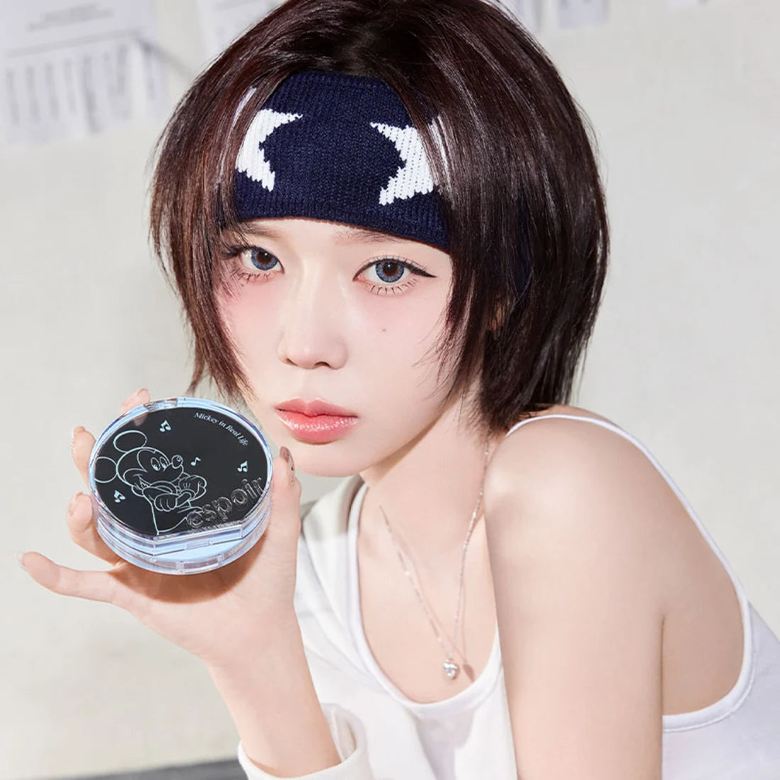 [Disney Edition] Espoir Be Velvet Cover Cushion SPF42/PA++ (+Refill 13g)