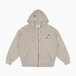 Converse x Zo&friends Zip up Hoodie Ivory