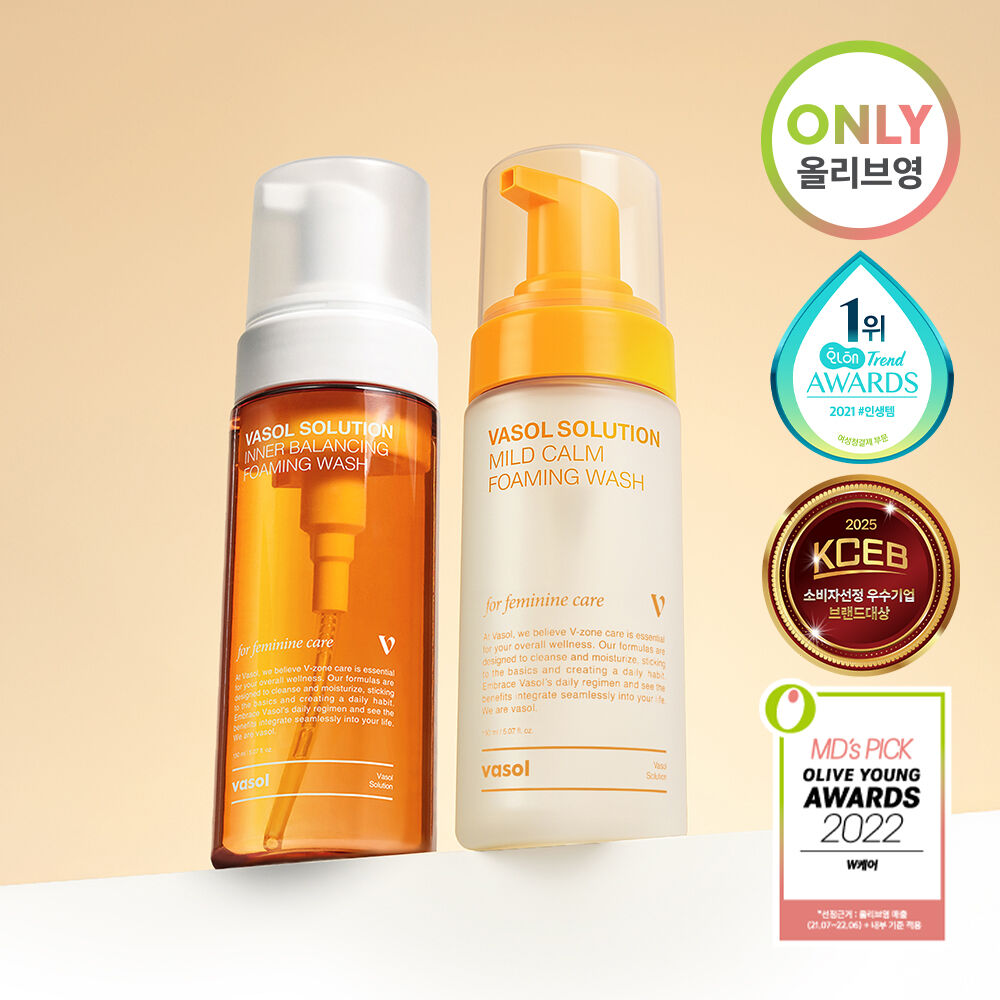 Vasol Foaming Wash Feminine Cleanser