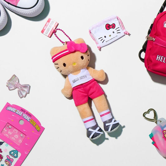 Olive Young X Sanrio] Cute Run Doll Keychain (Hello Kitty Edition)