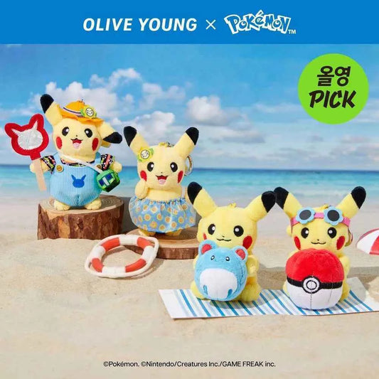 [Pokemon Collab] Pokémon Doll Keyring (4 types)
