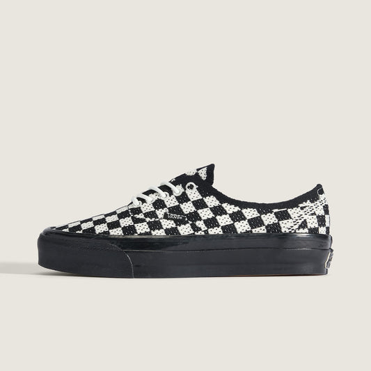 Vans Premium Authentic 44 Engineered Knit Punk Check ( Black )