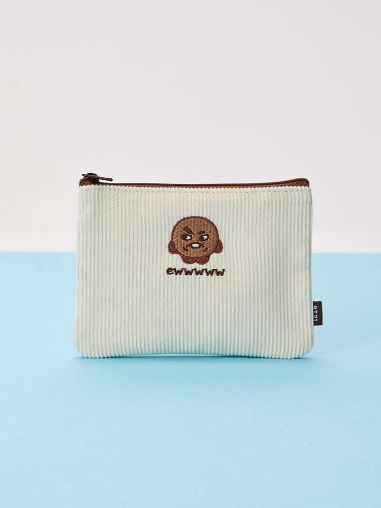 BT21 Today's Face Square Pouch