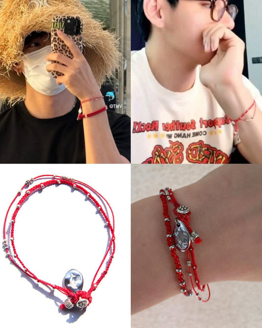 CAREN SILVER DOLPHiN BRACELET (Used by Kim Taehyung)