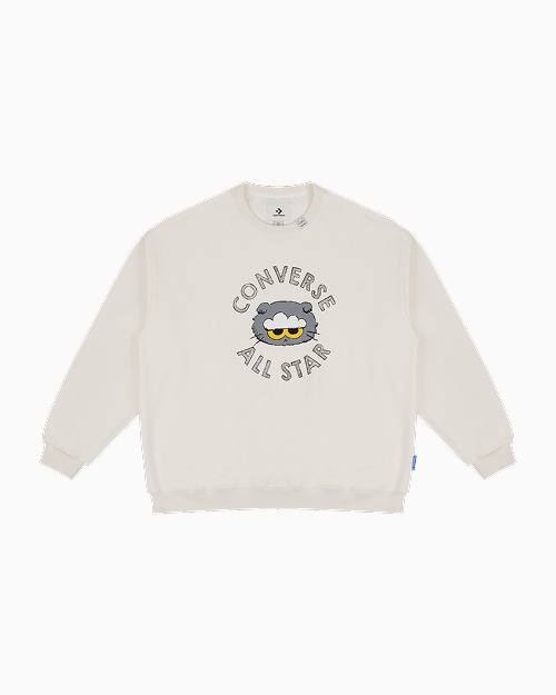 Converse x Zo&friends Crew Neck Top Classic Ivory