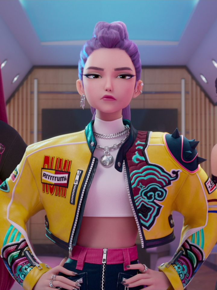 KPop Demon Hunters Rumi Yellow Jacket
