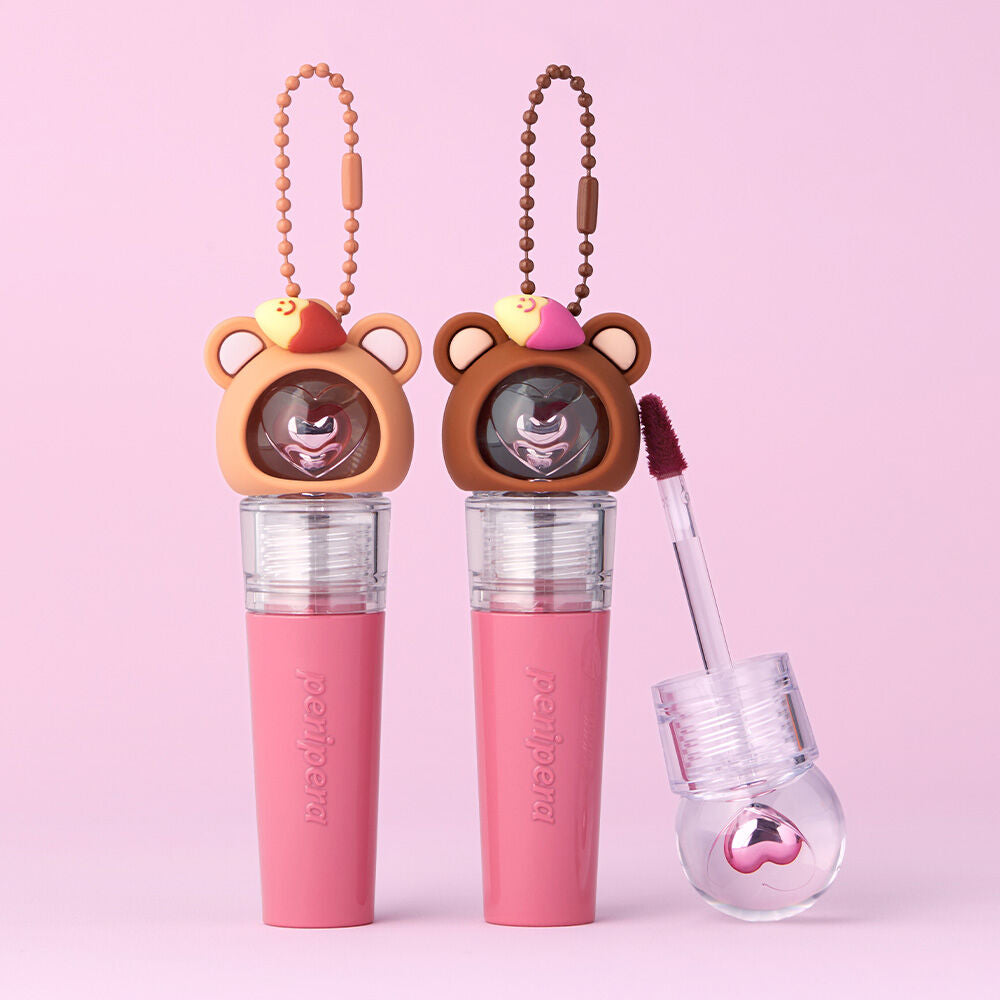 Peripera Ink Jelloable Tint+ Bear Hat keyring Gift