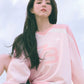<Worn by Han So-hee> FILA Mesh jersey rugby long-sleeved T-shirt